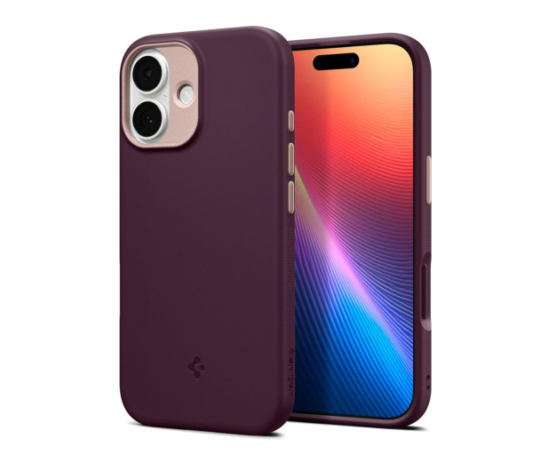 Spigen Nano Pop Mag Magsafe do Iphone 17 Burgundy Bean - 1359843 - zdjęcie